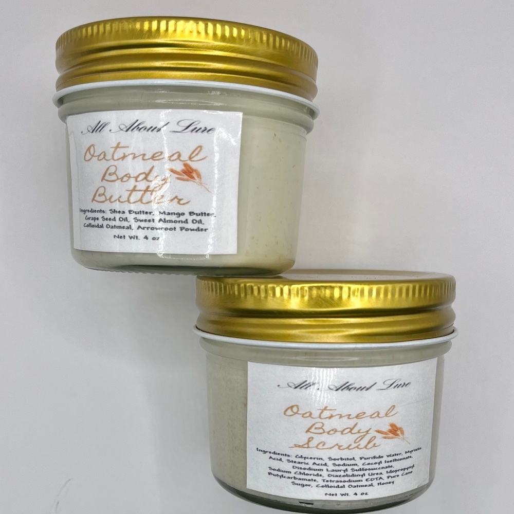 Oatmeal Body Butter&Scrub